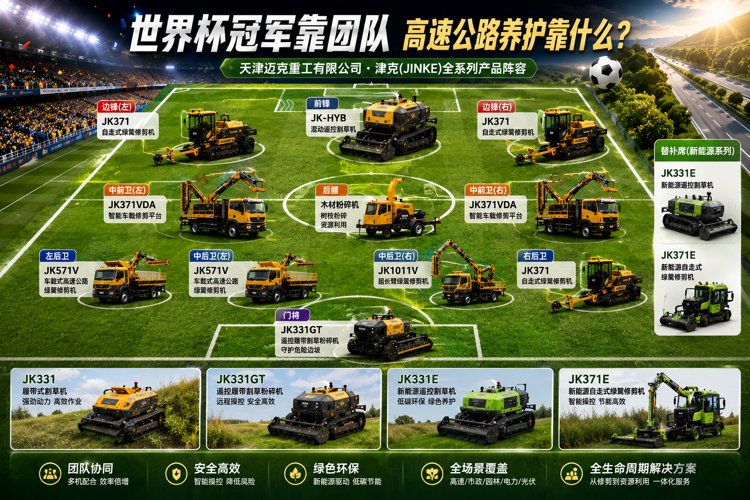 迈克重工高速公路养护靠什么？